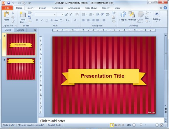 curtain transition powerpoint download